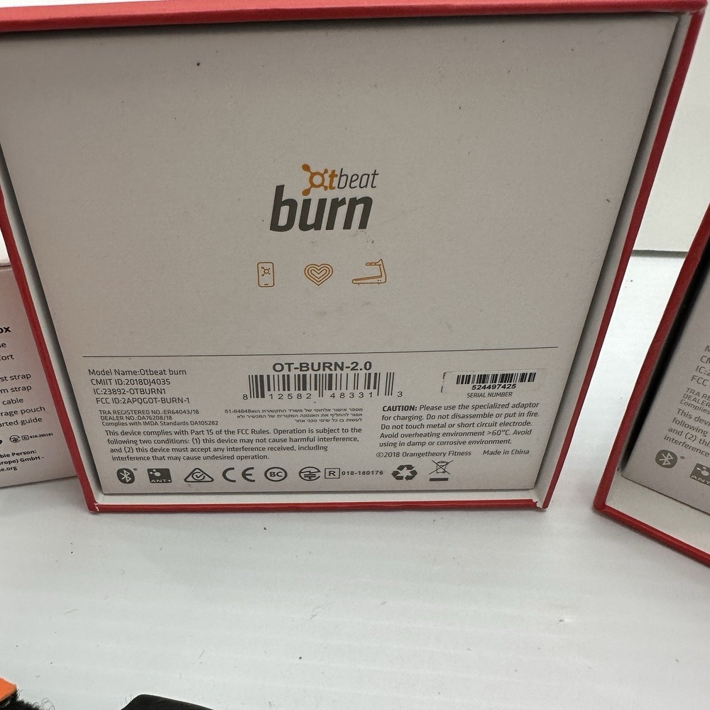 Myzone MZ-Switch + OTBeat Burn 2 & 3 HR Monitors Lot Chest Arm Strap Bundle READ - Picture 14 of 15